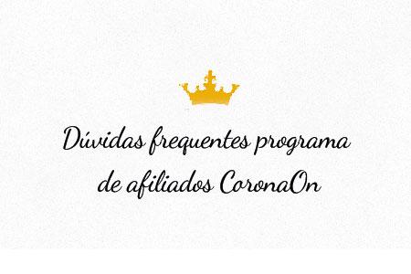 Dúvidas Programa afiliado CoronaOn